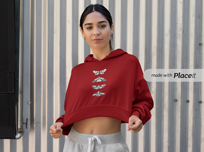 Trendy Crop Top Hoodies for Girls – Style Meets Comfort!.